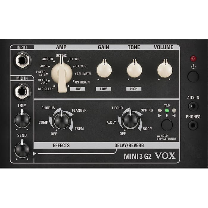 AMPLIFICADOR PARA GUITARRA L VOX MINI3-G2-IV 3