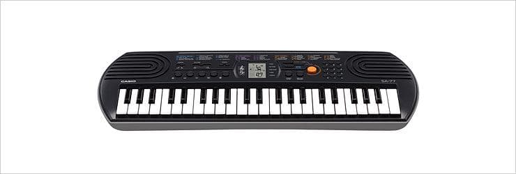 Teclado Casio Sa-77 Con Adaptador