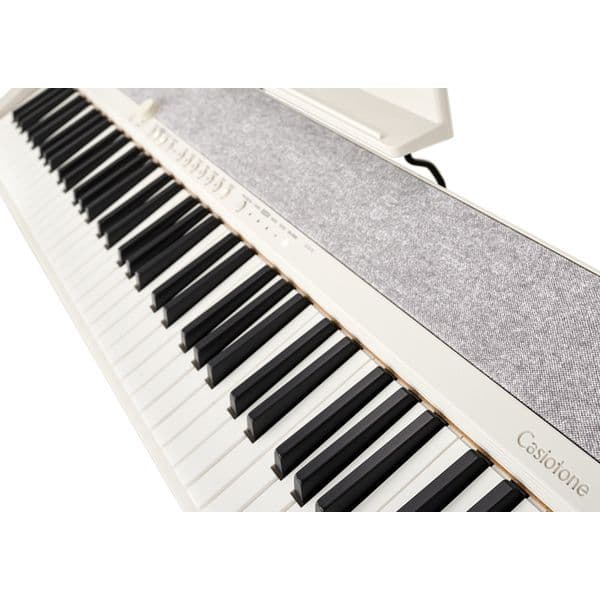 Teclado Casio Ct-s1-76 Blanco Con Adaptador 2