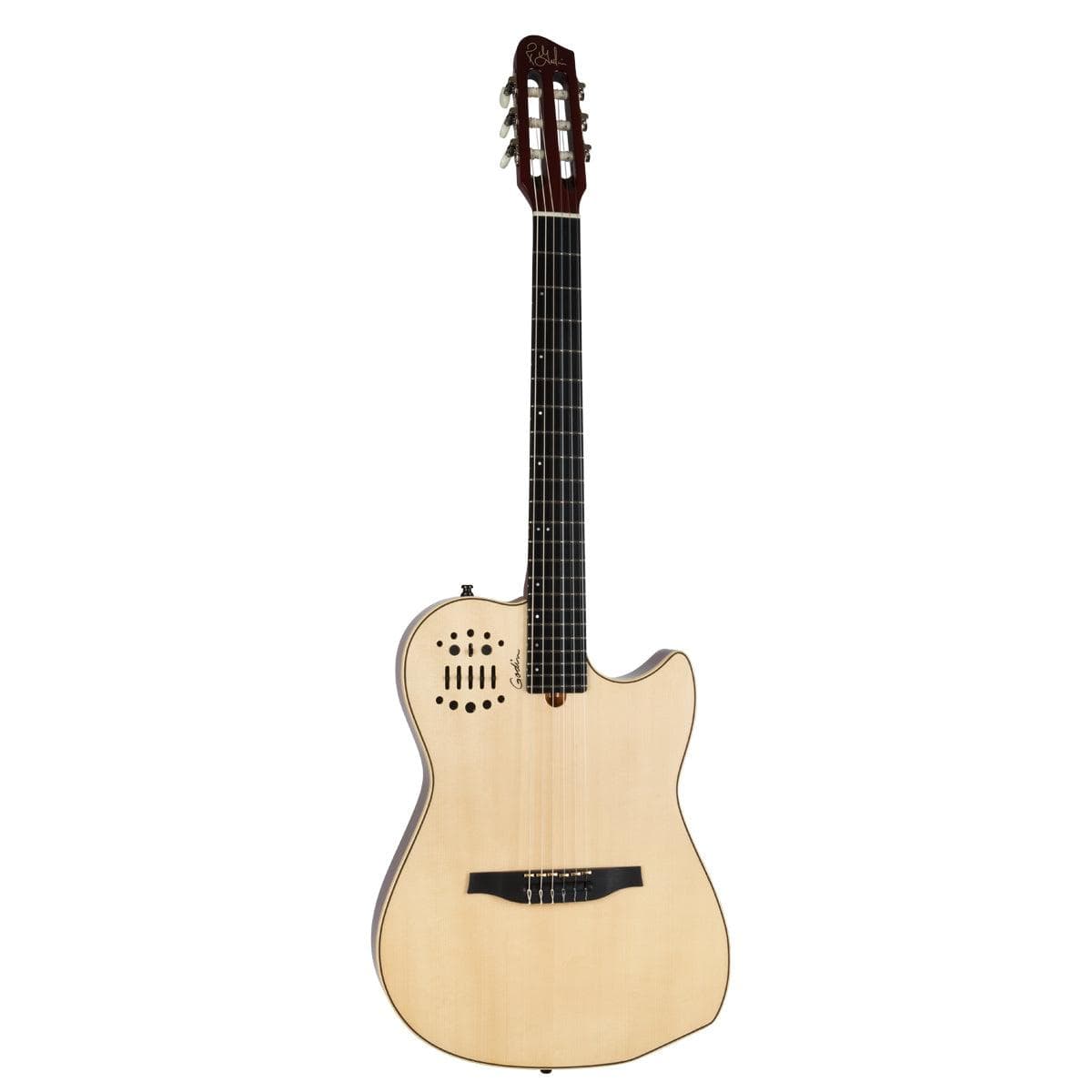 Guitarra Electroacustica Godin Multiac Nylon Natural Hg,