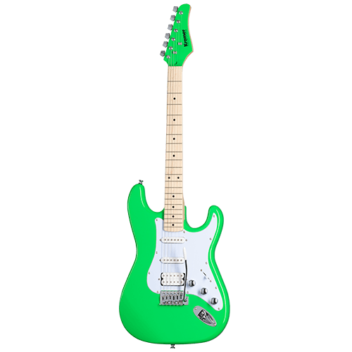 Guitarra Electrica Kramer Focus Kf21ngct1 Vt-211s Verde Neon