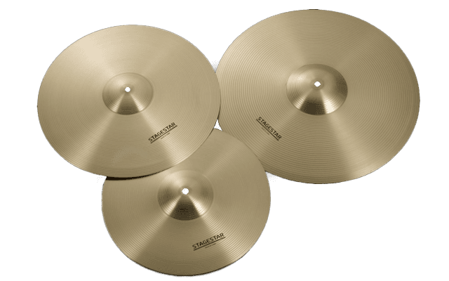 Bateria Tama Stagestar St52h5c-bns Negra+bases+silla Y Platillos 5