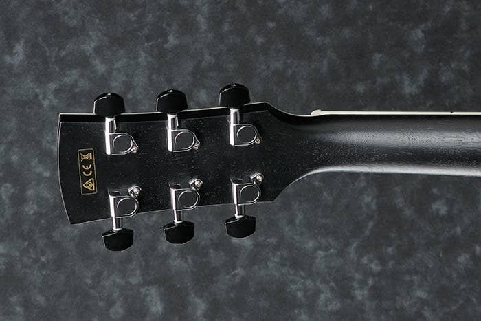 Guitarra Electroacustica Ibanez Art Wood Aw84ce-weathered Black Open Pore 2