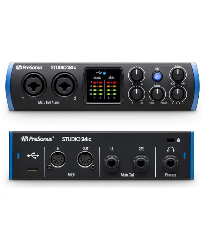 INTERFAZ DE AUDIO USB-C PRESONUS STUDIO24C