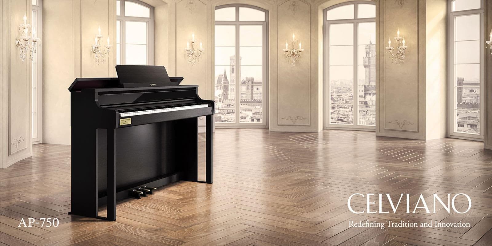 PIANO DIGITAL CASIO AP-750BK 2