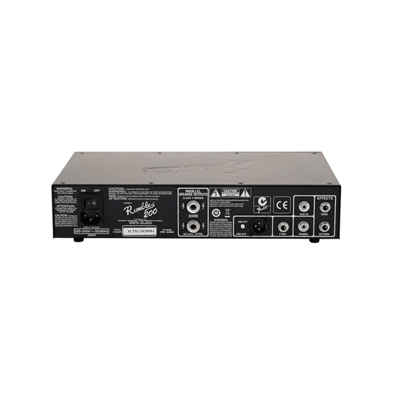 Amplificador Fender Bajo RUMBLE 200 HD Cabezote 2