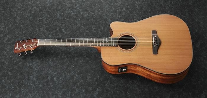 Guitarra Electroacustica Ibanez Art Wood Aw65Ece-Natural Low Gloss 4