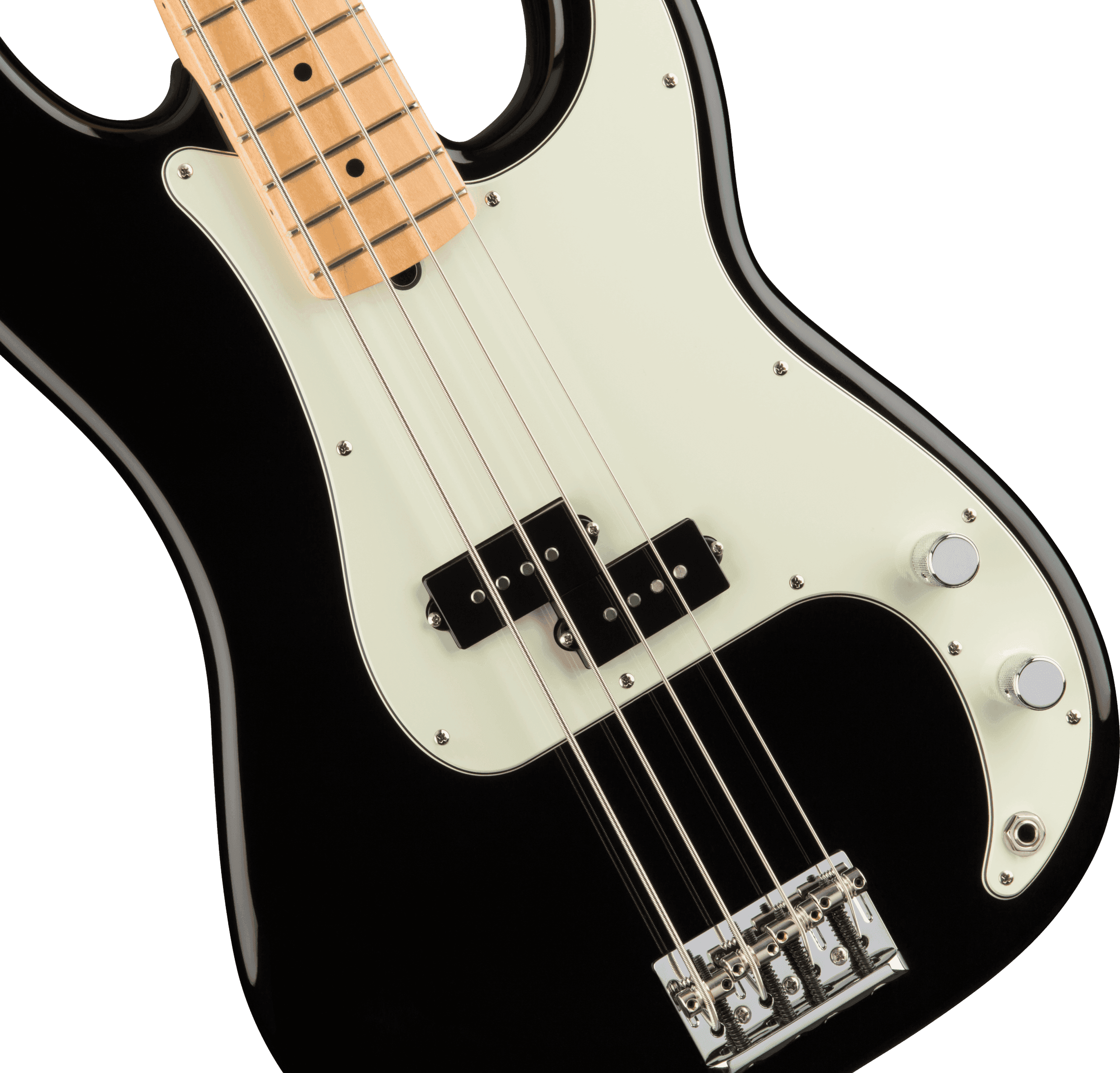 Bajo Electrico Fender American Pro Precision Bass®, diapasón de arce, negro 0193612706 3