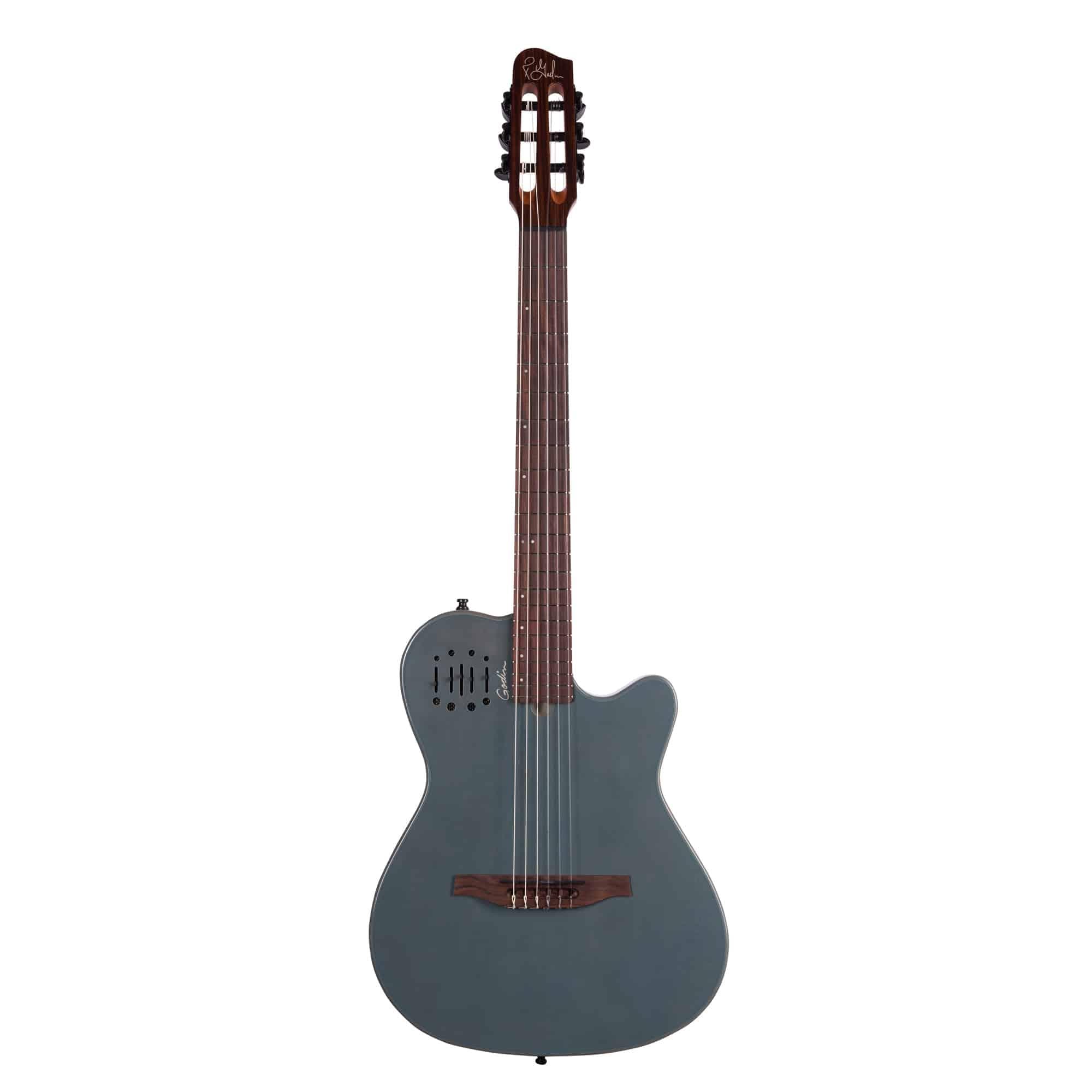 Guitarra Electroacustica Godin Multiac Arctik Blue 052387 Con Estuche