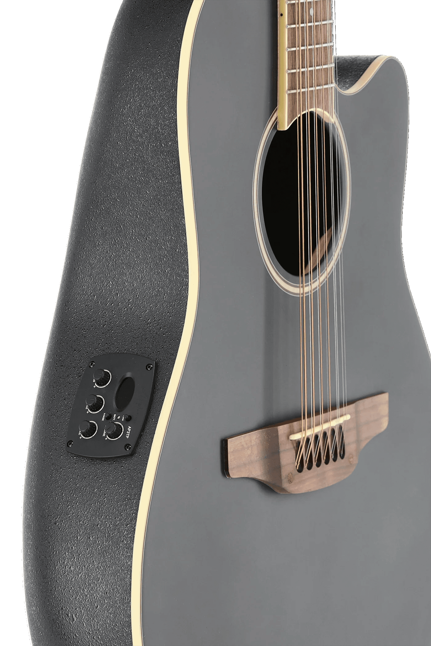 Guitarra Electroacustica Ovation Applause Ap521175 Ab2412-5S Black Satin 3