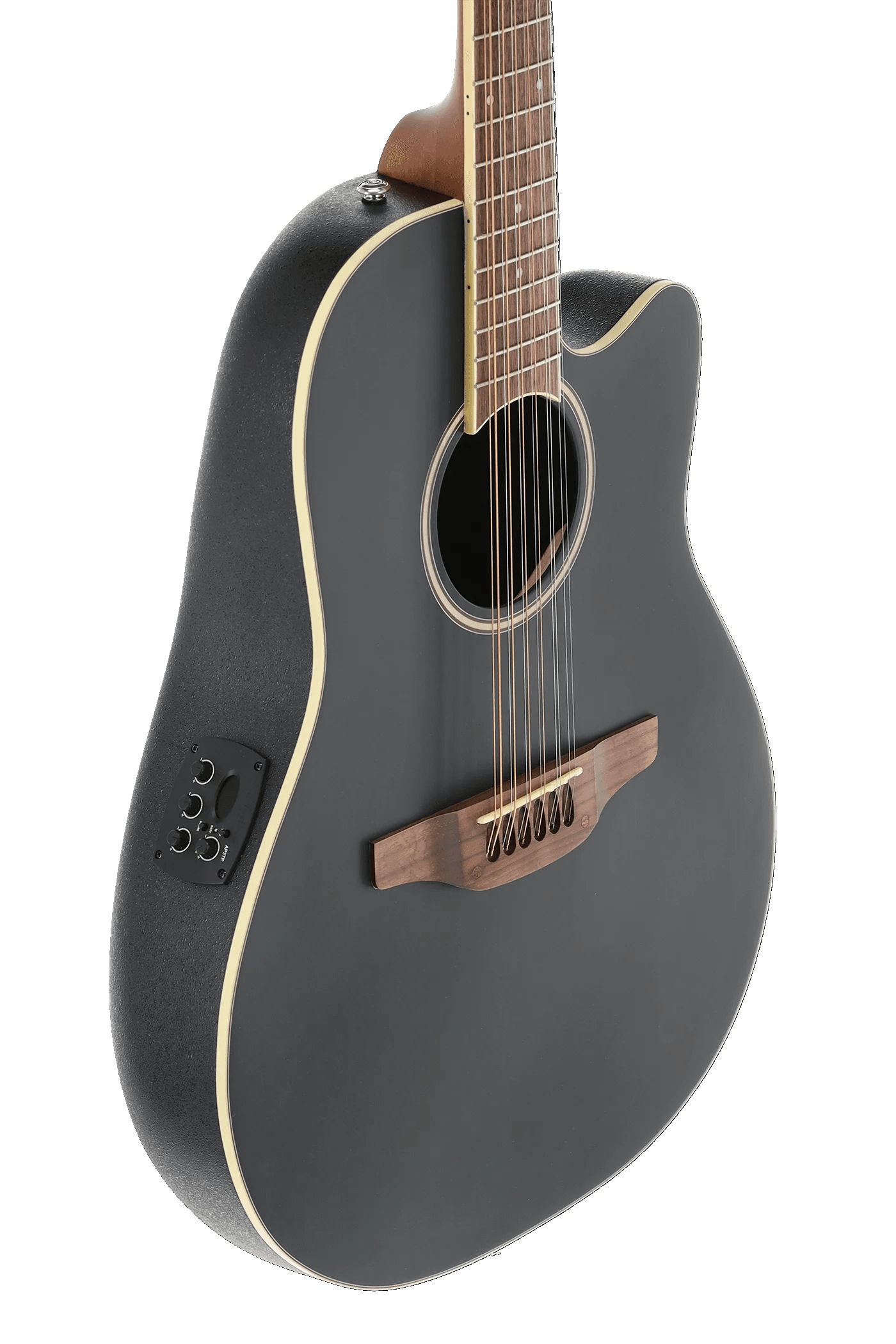 Guitarra Electroacustica Ovation Applause Ap521175 Ab2412-5S Black Satin 4