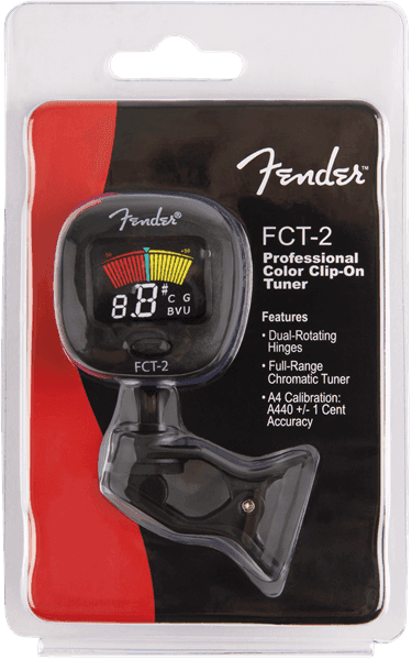 Afinador Fender FCT-2 Cromatico Tipo Pinza 0239979000 4