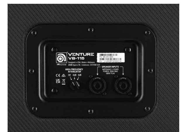 Cabina Ampeg Bajo Vb-115 B20-2 3