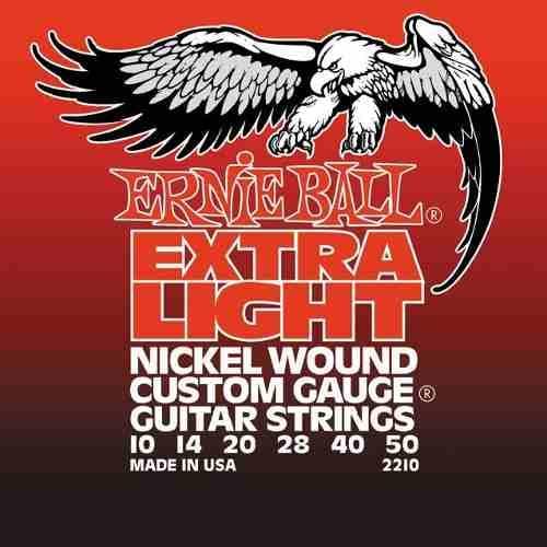 Encordado Ernie Ball Guitarra Electrica 2010/2210 10-50