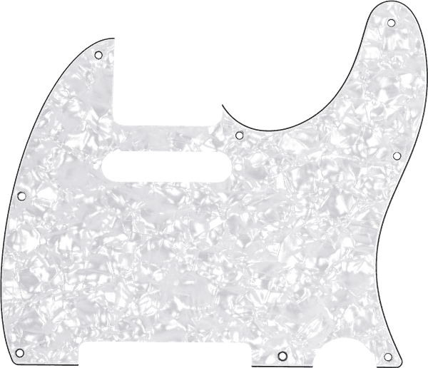 Protector Posterior Fender Tele Blanco Perl 0992150000