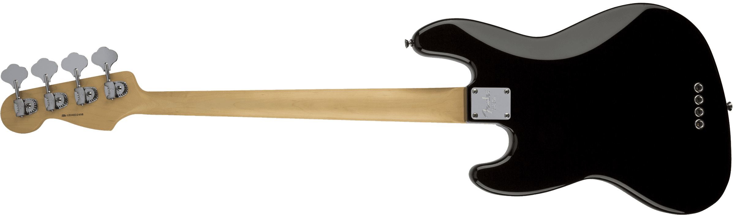 Bajo Electrico Fender American Standard Jazz Bass®, diapasón de palisandro, negro0193700706 2
