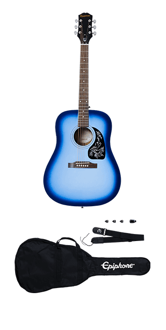 Guitarra Acustica Epiphone Ppag-eastarslbch1 Kit