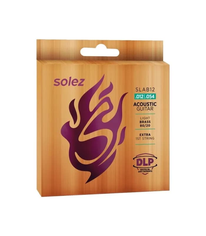 ENCORDADO SOLEZ  ACÚSTICA ACERO SLAB12