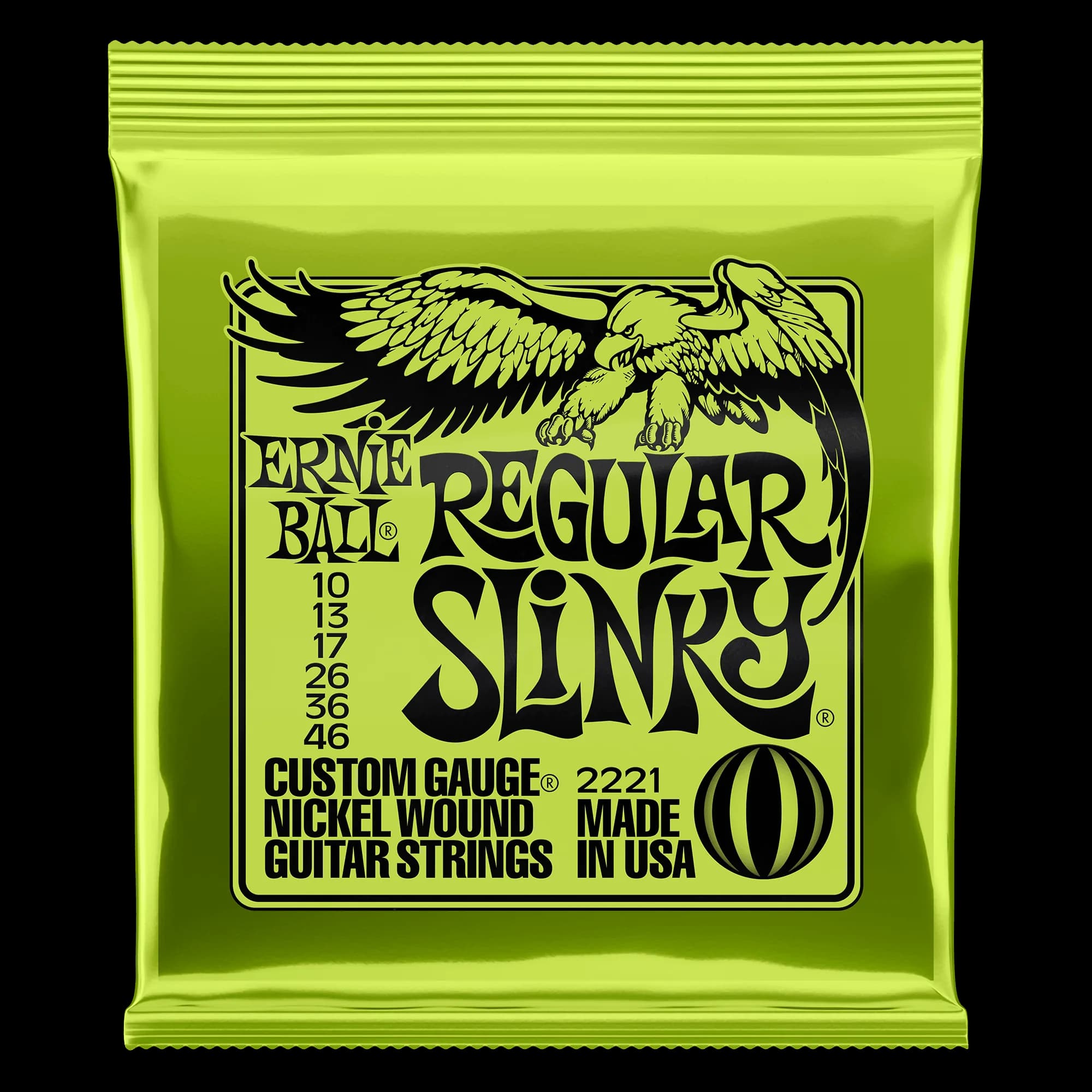 Encordado Ernie Ball Guitarra Electrica 2221 10-46 1