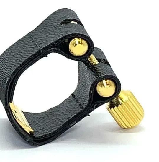 Abrazadera Barkley ABTOAR Saxo Alto (hard Hubber) Gold Plated 2