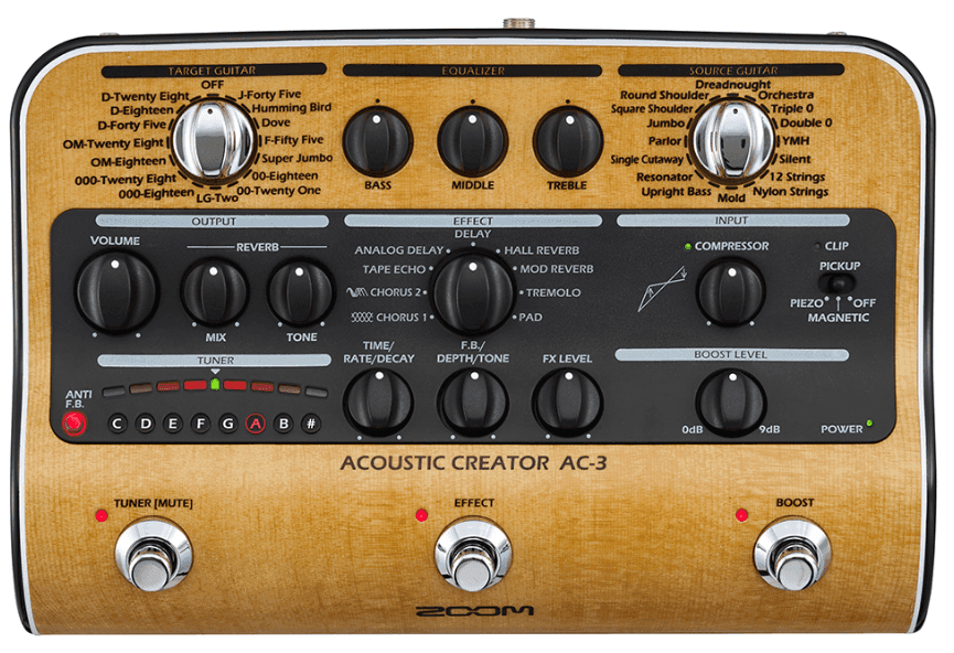 Procesador De Efectos Zoom Ac-3/120gl 2