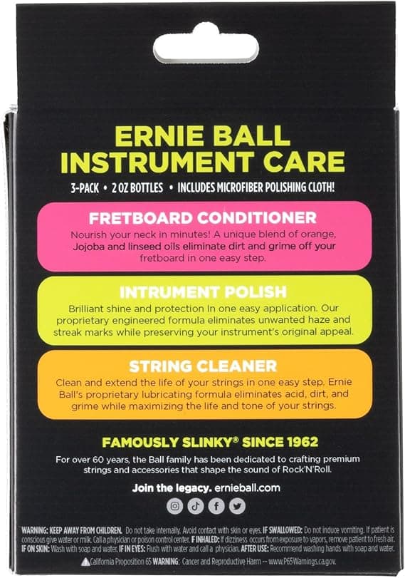 Limpiador Ernie Ball P04225 2oz X3 3