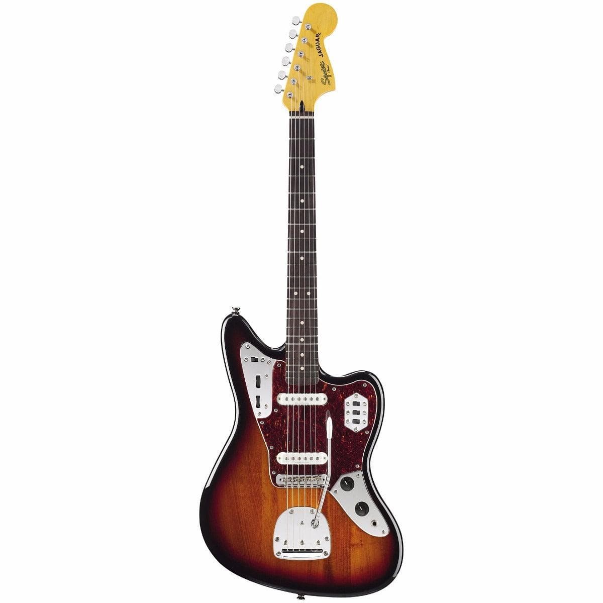 Guitarra Electrica Fender squier Vintage Modified Jaguar®, Laurel Fingerboard, 3-Color Sunburst 3