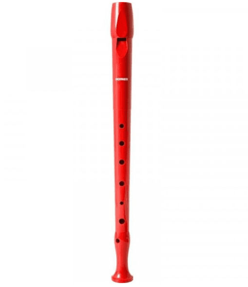 FLAUTA DULCE HOHNER SOPRANO 9508 ROJO B95084RE 2