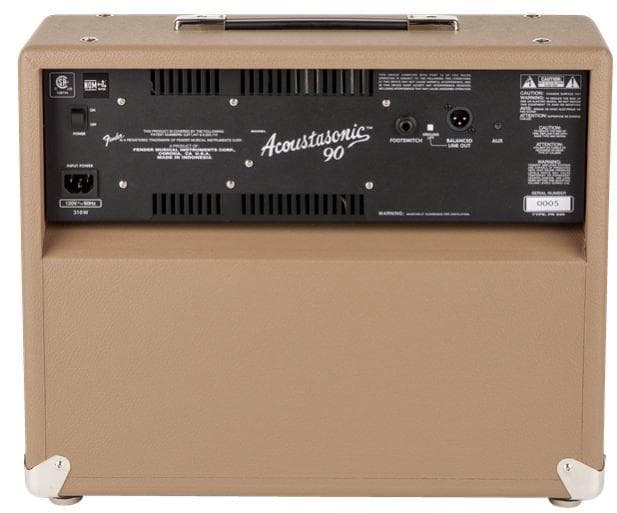 Amplificador Fender Acoustasonic 90 para Guitarra Acústica 4