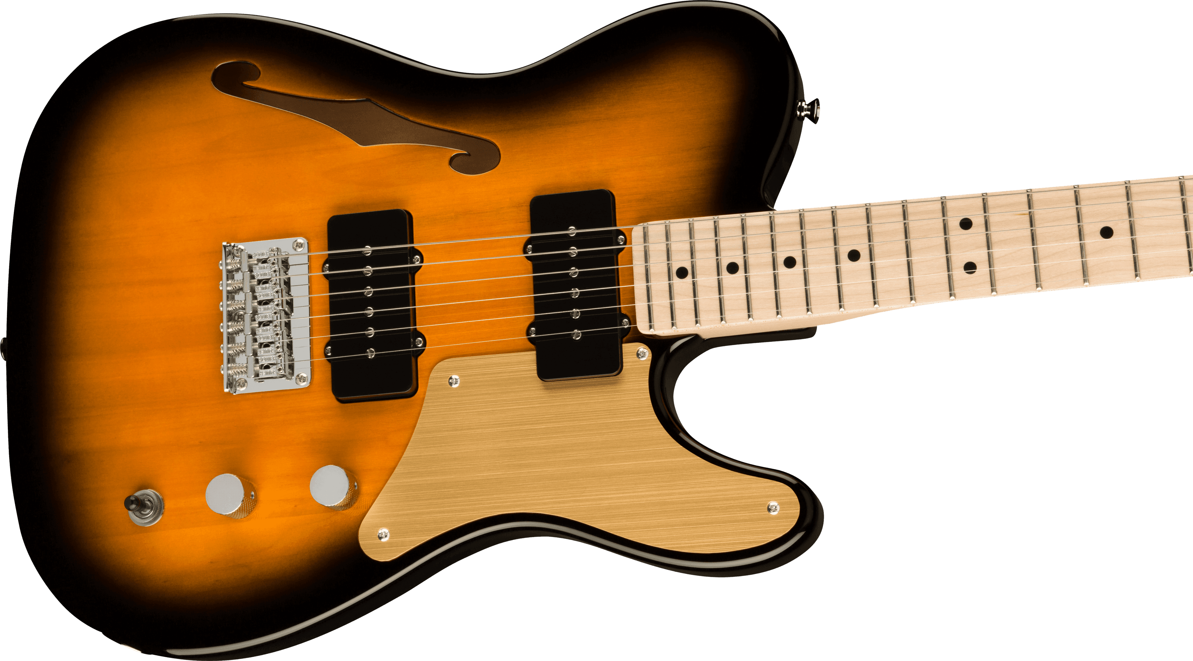Guitarra Electrica Fender Paranormal Cabronita Telecaster Thinline, Sunburst 377020503 4