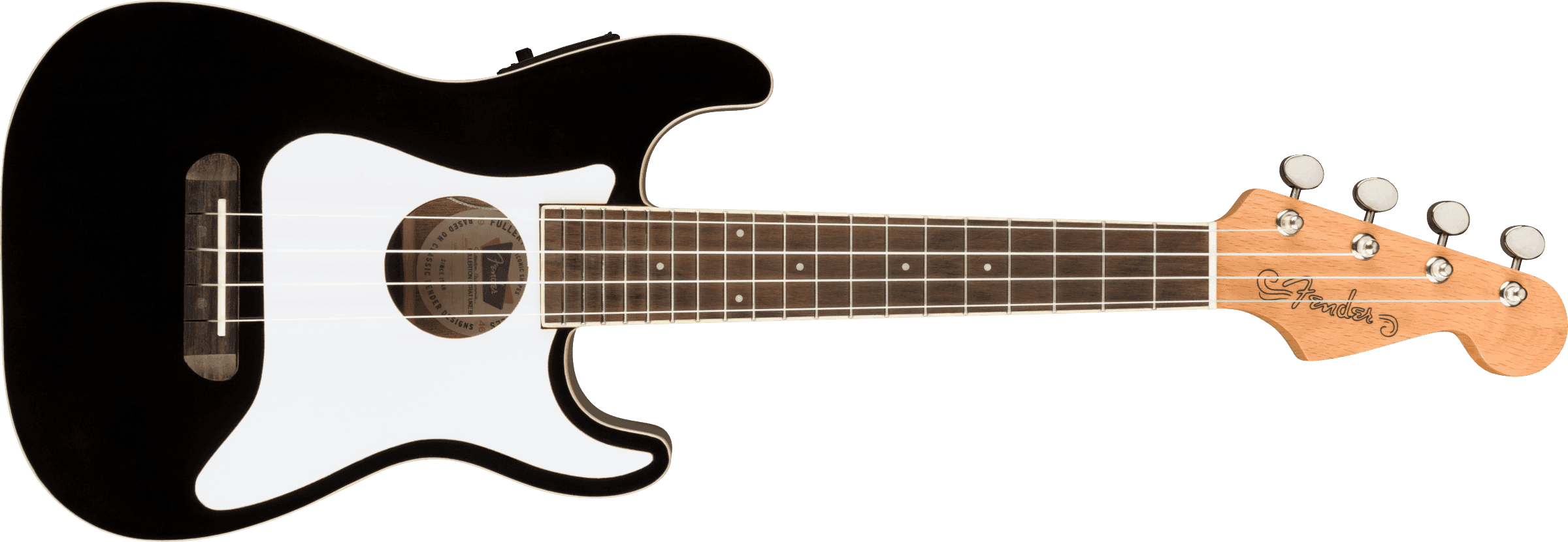 Ukulele Fender Electroacustico Fullerton St Bk 0971653106