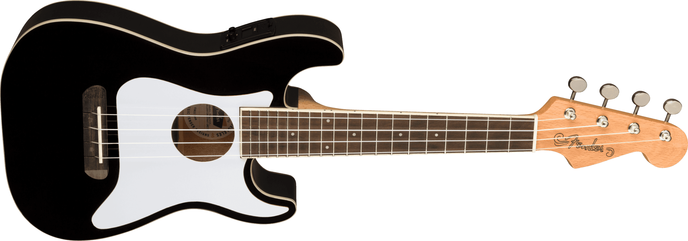 Ukulele Fender Electroacustico Fullerton St Bk 0971653106 5