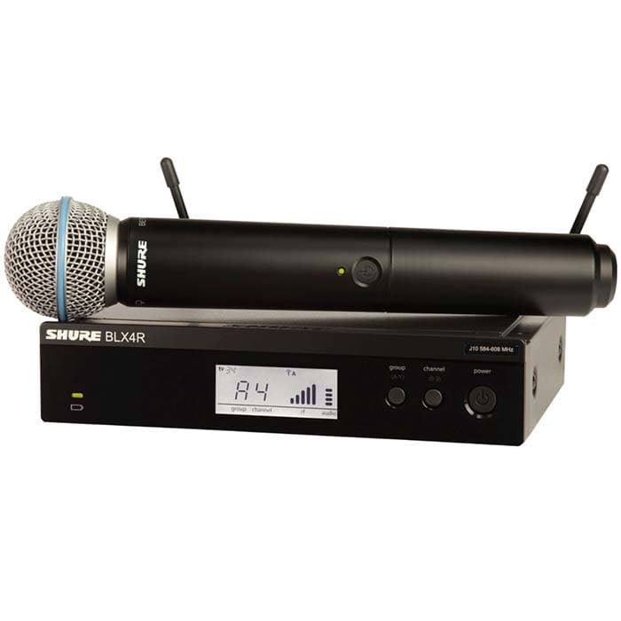 MIC INALÁMBRICO SHURE BLX24R/B58