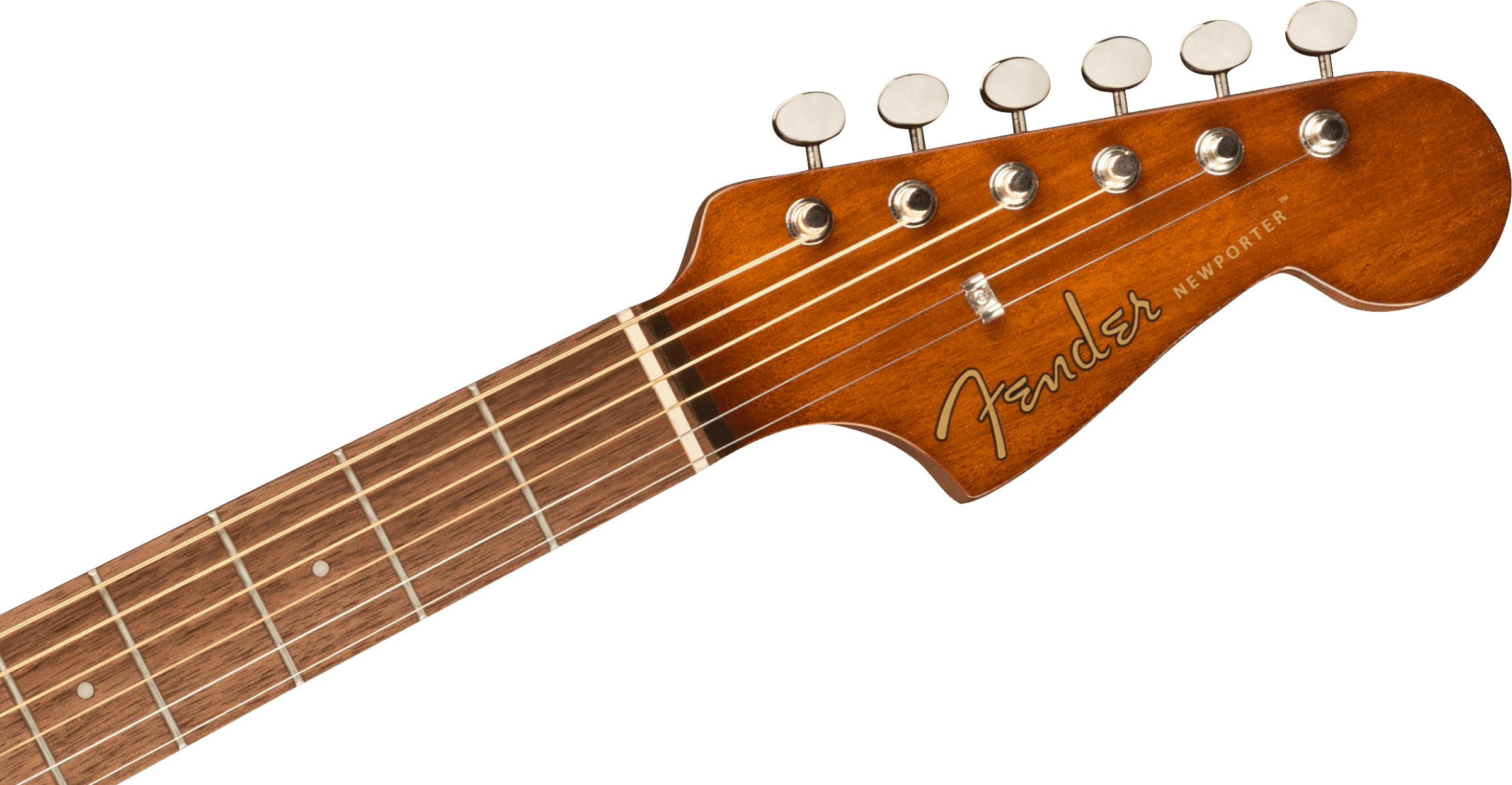 Guitarra Electroacustica Fender Newporter Player, Diapasón De Nogal, Sunburst 0970743003 7