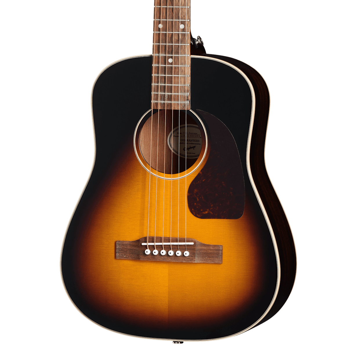 Guitarra Acustica Epiphone J-45 Express Es1ppj45vsnh1 Con Estuche 4