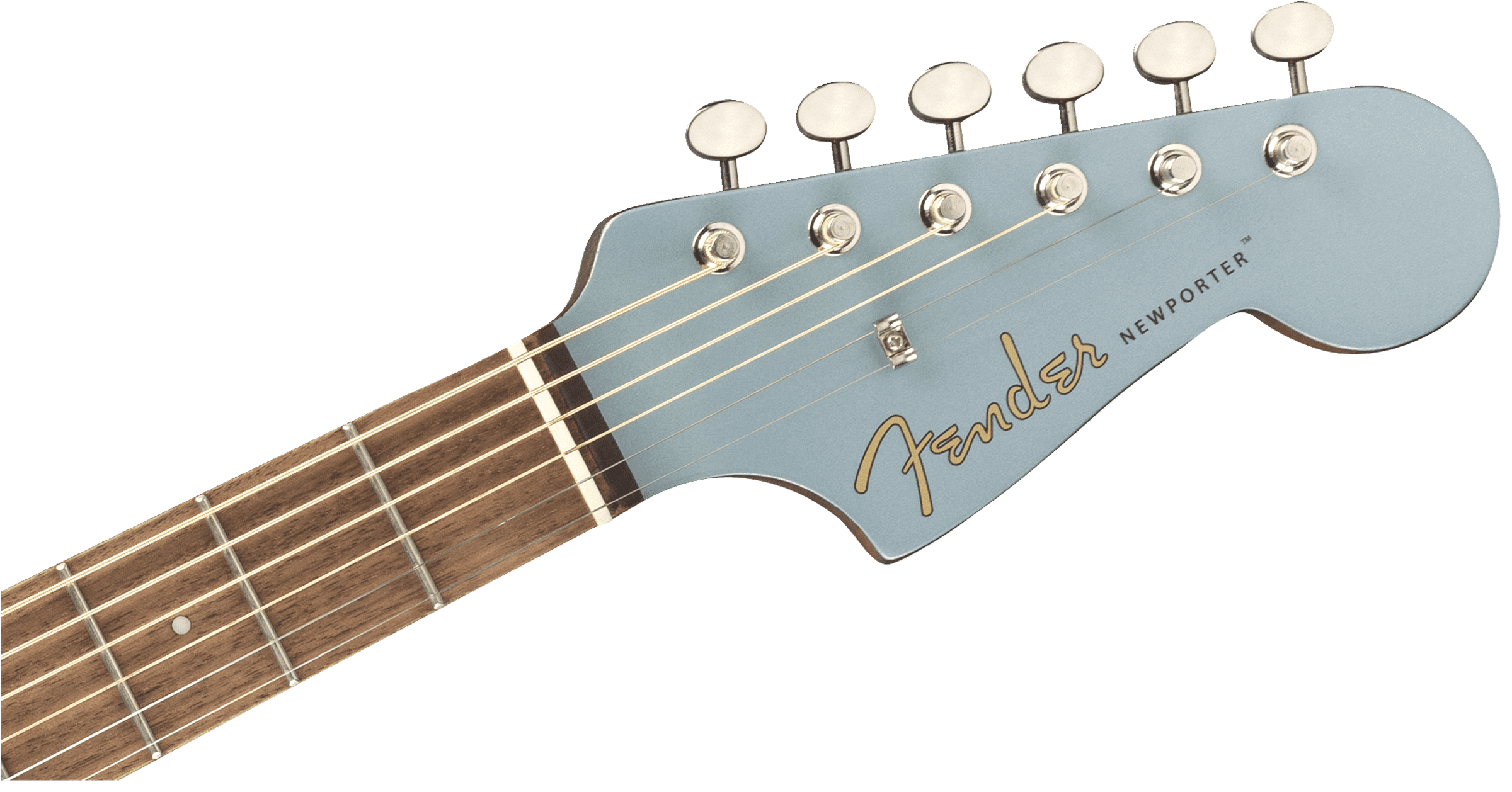 Guitarra Electroacustica Fender Newporter Player diapasón de nogal, azul hielo satinado 0970743062 8