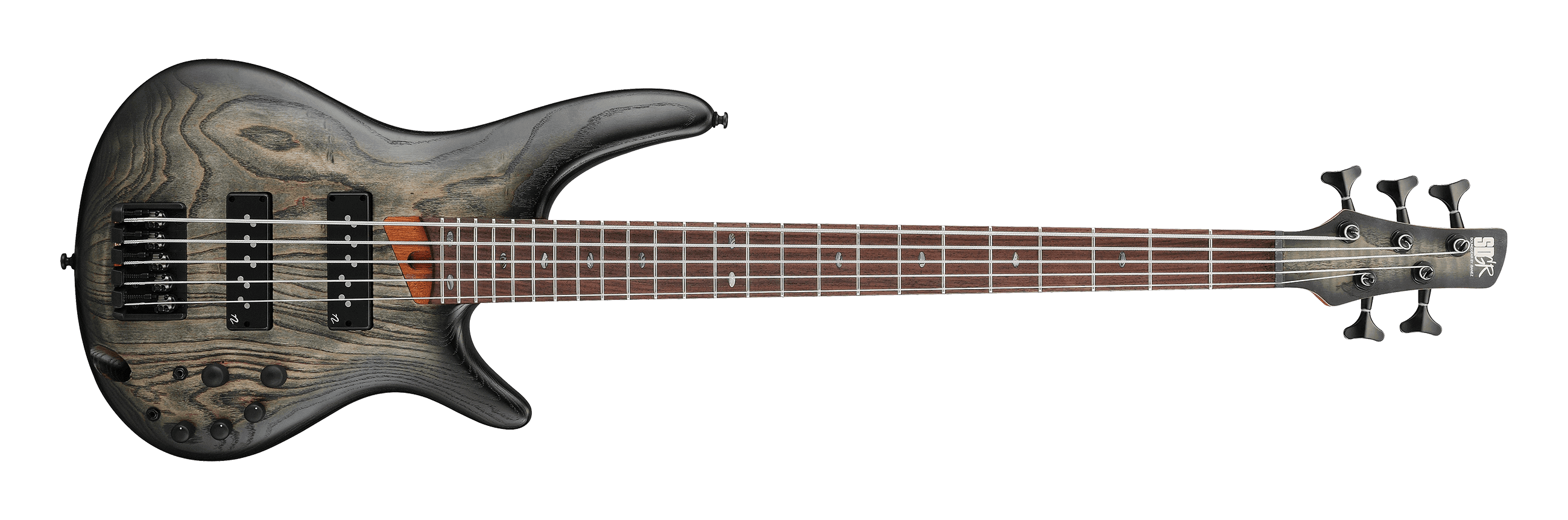 Bajo Electrico Ibanez 5 Cuerdas Sr605e-black Stained Burst