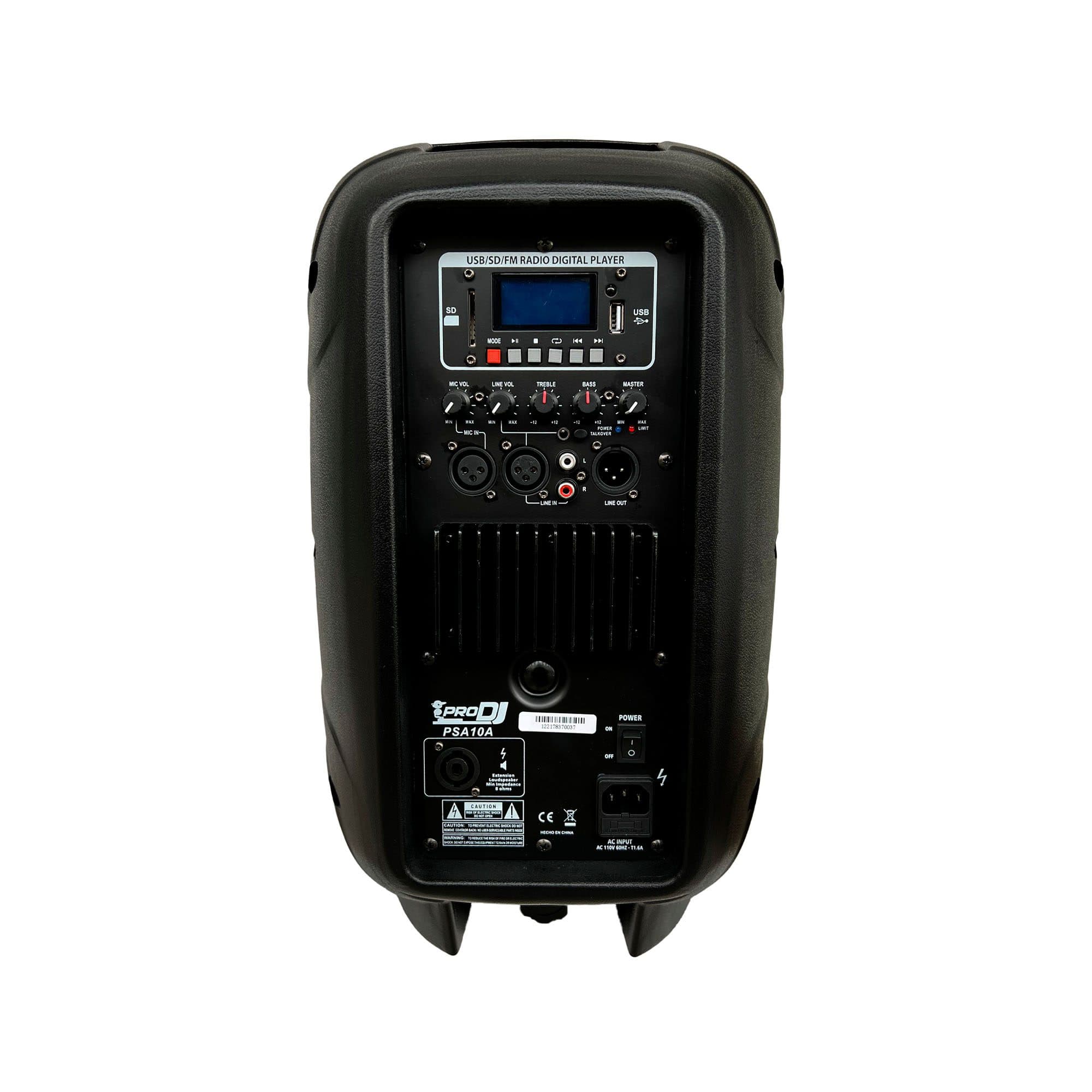 Cabina activa PSA10A PRO DJ 10″