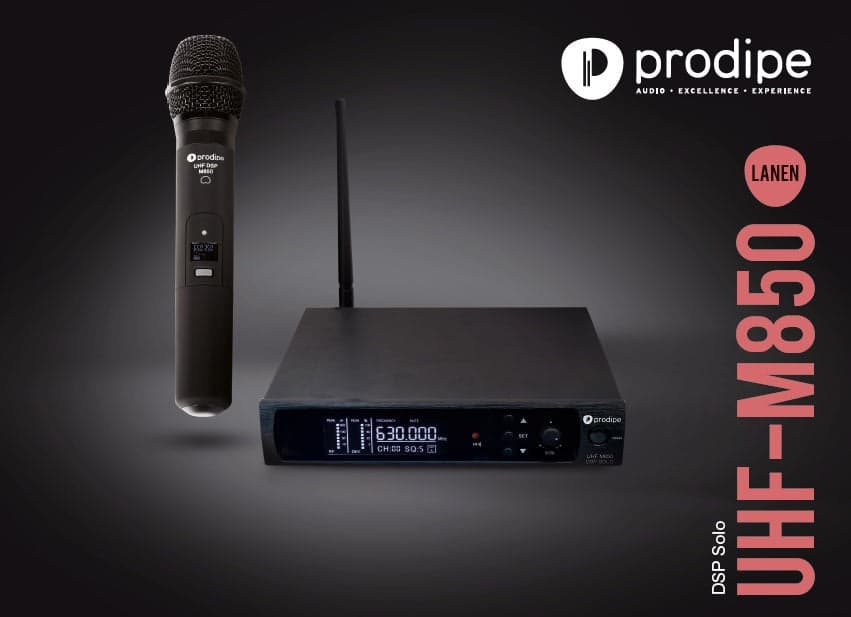 PRODIPE M850 DSP SOLO INALAMBRICO UHF