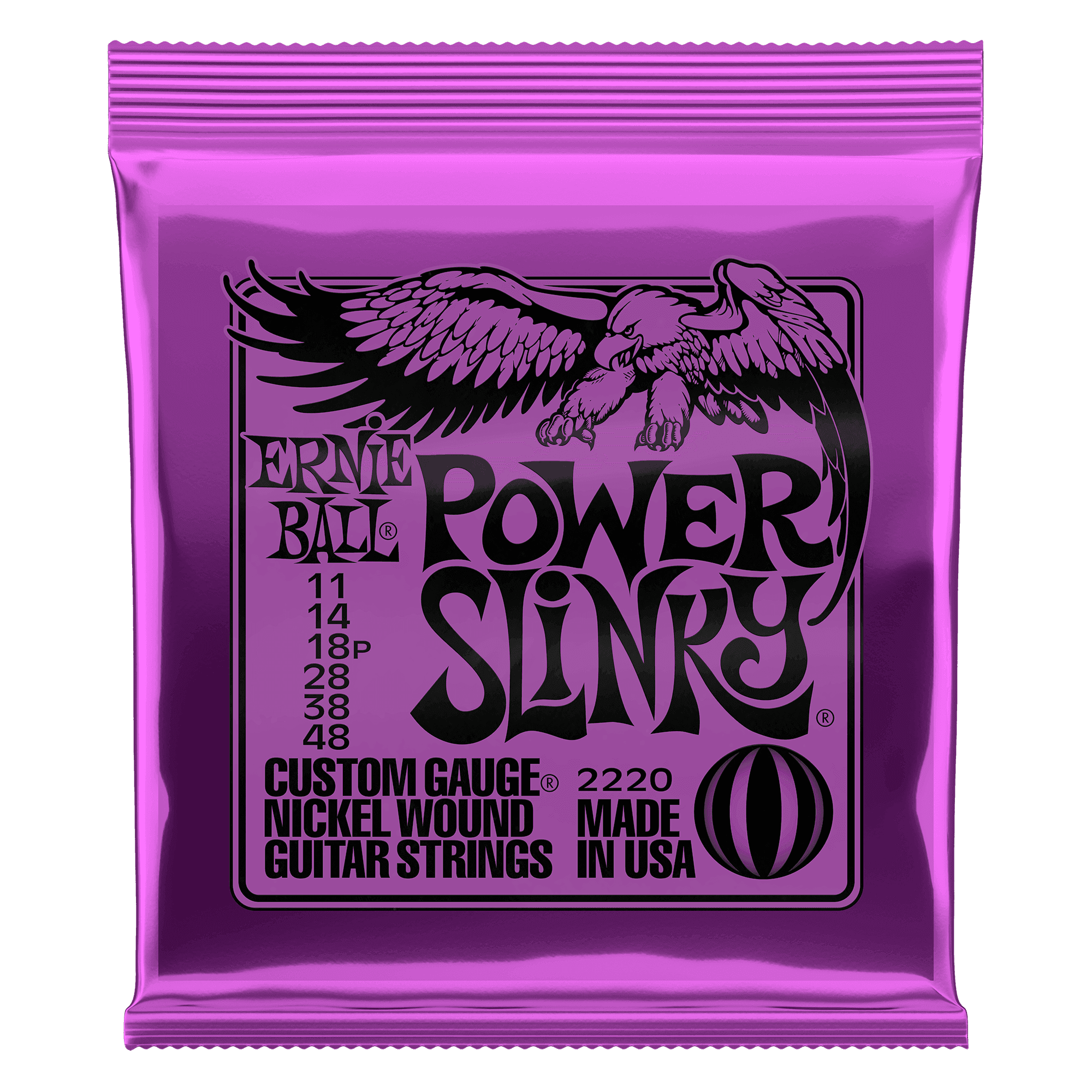 Encordado Ernie Ball Guitarra Electrica 2220 11-48