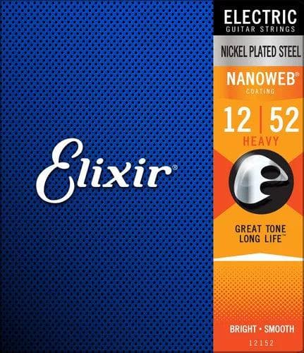 Encordado Elixir Nanoweb Guitarra Electrica 12152 12 52 Super Light