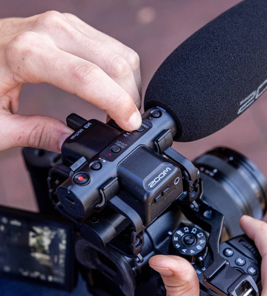 Grabadora Zoom De Microfono Shotgun M3/220gl 7