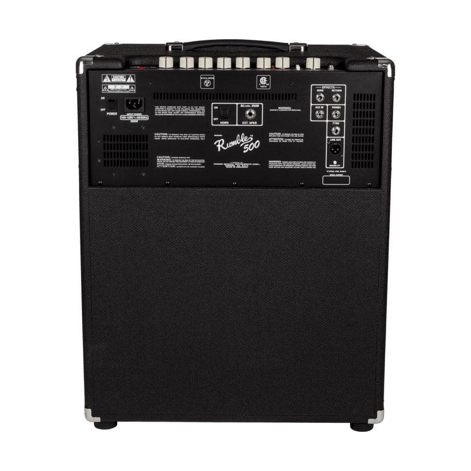 Amplificador Fender Bajo Rumble 500 (v3), 120v, Blacksilver 2370600000 3