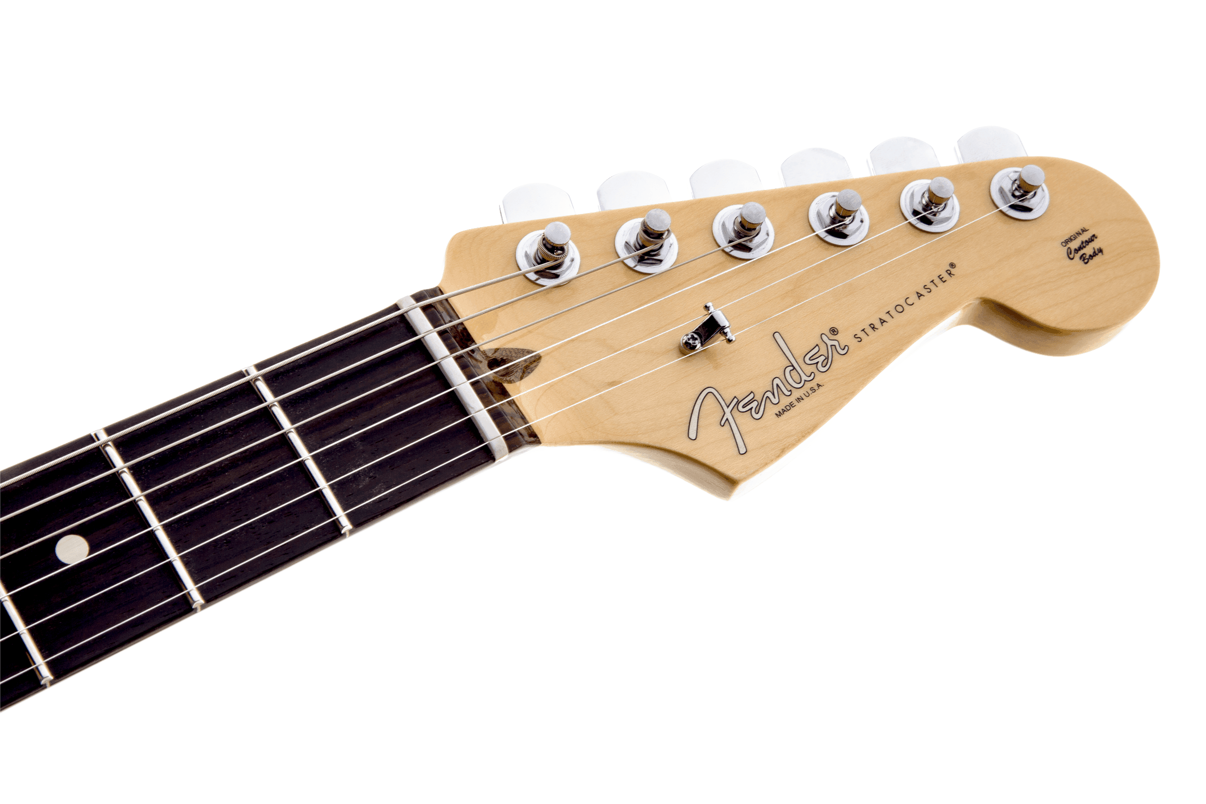 Guitarra Electrica Fender American Standard Stratocaster®, diapasón de palisandro, negro 0113000706 3