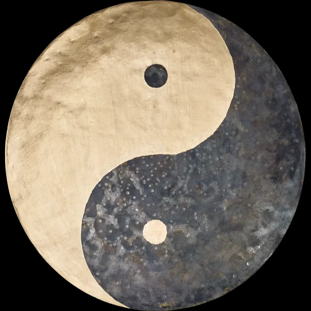 WIND GONG 14"  - YIN & YANG