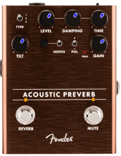 Pedal Fender Acoustic Prerverb 0234548000