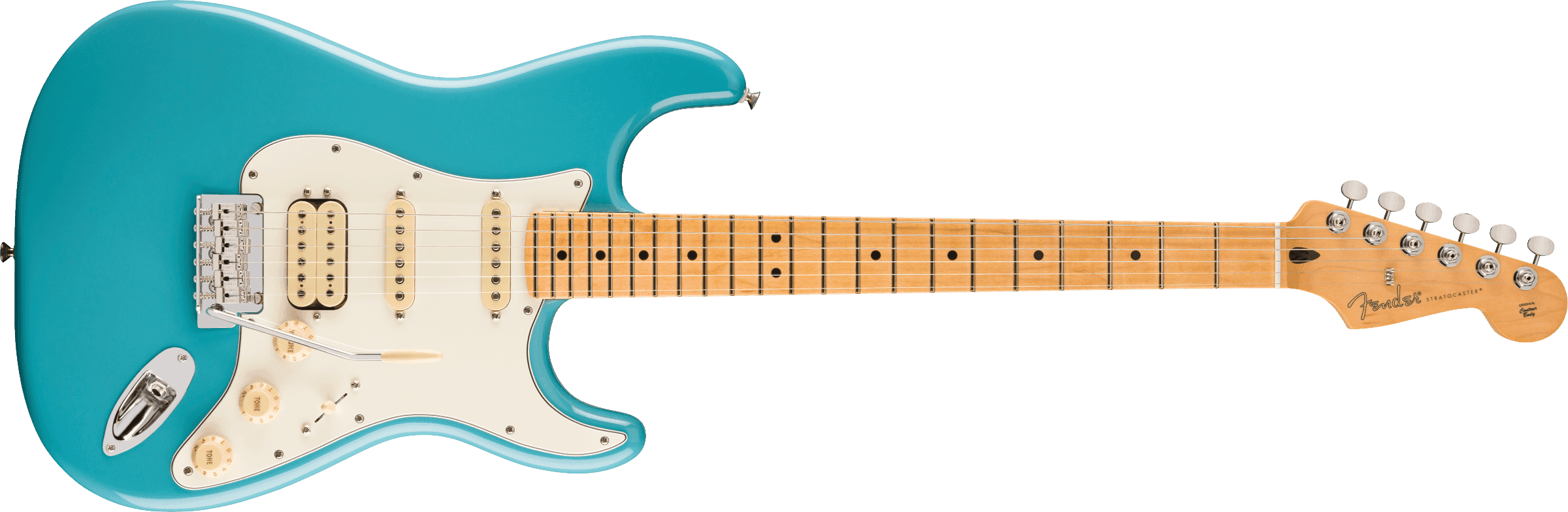 Guitarra Electrica Fender Ply Ii Strt Mn Aqb 0140542518