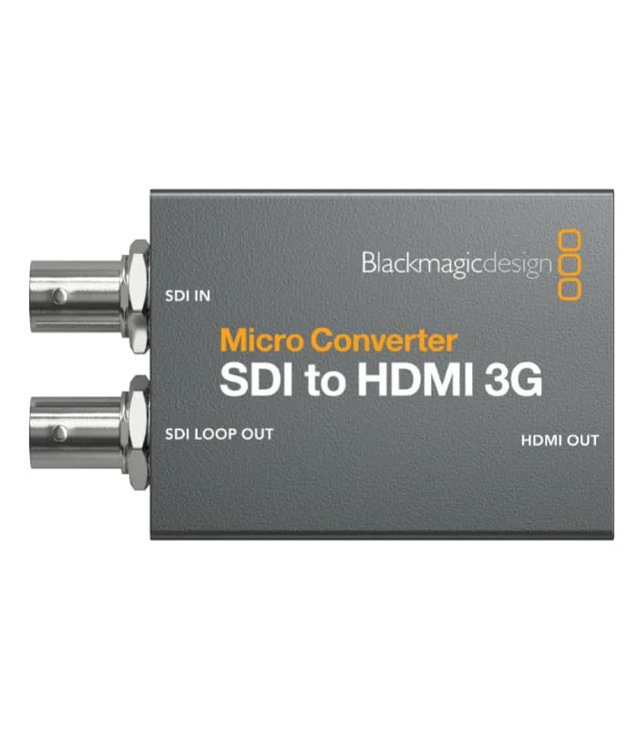CONVERTIDOR BLACKMAGIC MICRO CONVERTER SDI TO HDMI 3G PSU CONVCMIC/SH03G/WPSU 1