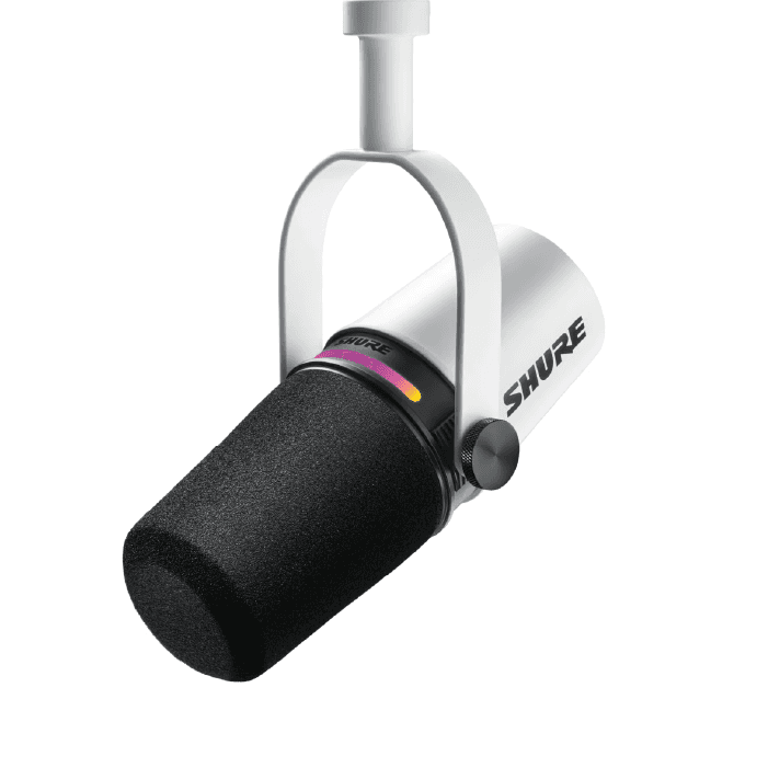 MICRÓFONO USB MV7+-W SHURE BLANCO 4