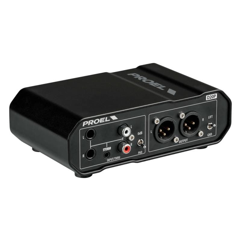 CAJA DIRECTA PASIVA PROEL D20P 2 CANALES 2
